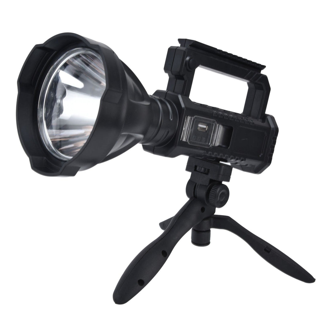 P50 LED Searchlight Smart Power Display Super Bright Handheld Spotlights for Camping Hiking
