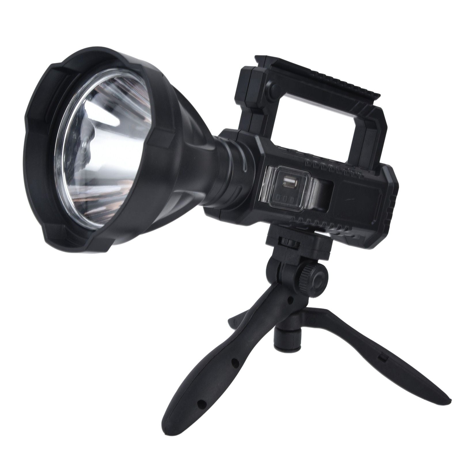 P50 LED Searchlight Smart Power Display Super Bright Handheld Spotlights for Camping Hiking