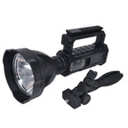 P50 LED Searchlight Smart Power Display Super Bright Handheld Spotlights for Camping Hiking