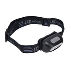 LED Headlamp Multifunctional Adjustable Angle Waterproof USB Charging Motion Sensor Portable Head Flashlight