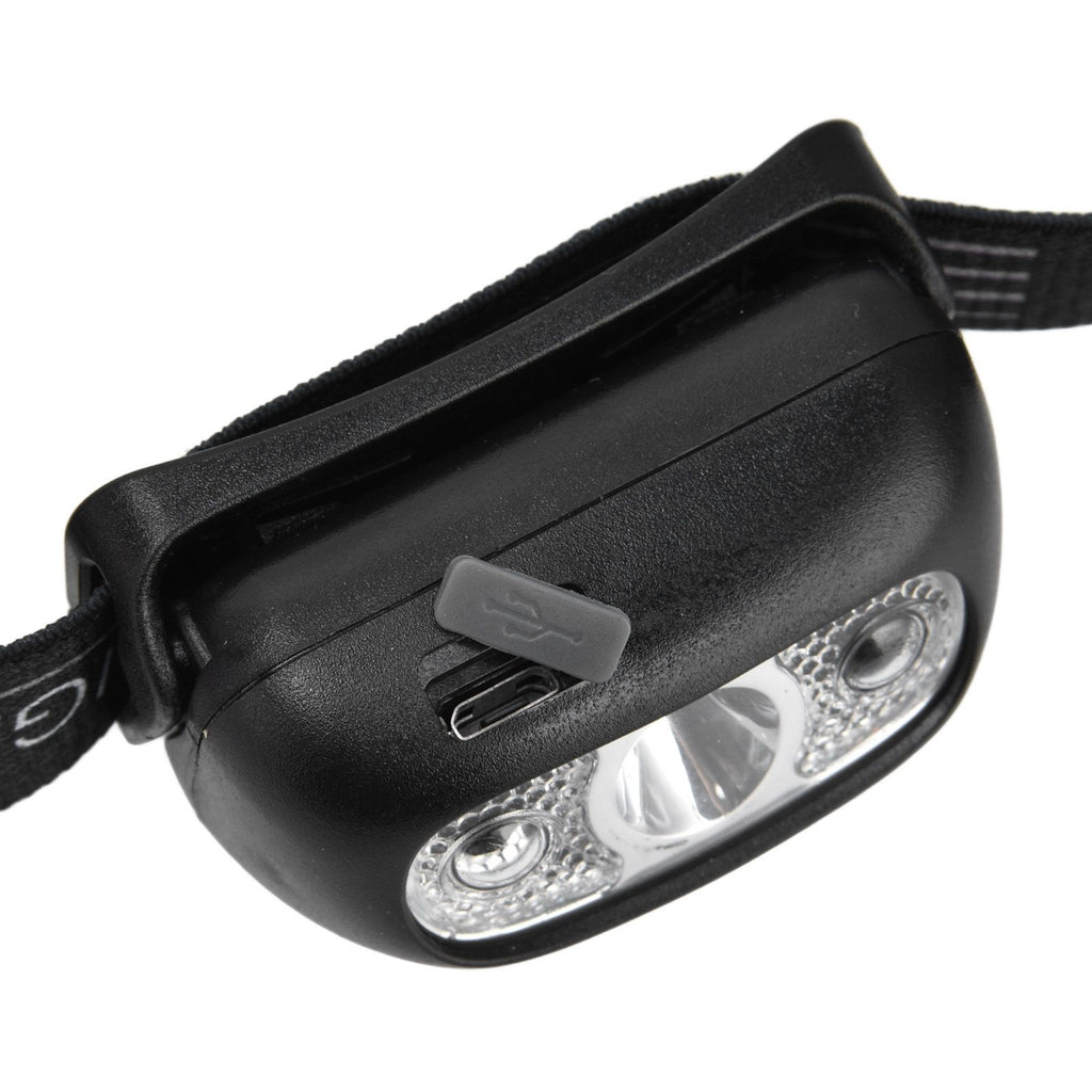 Head Lights Mini USB Charging Outdoor Adventure Gesture Sensing LED Sensor Headlight for Cycling Fishing Running