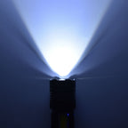 Glare Flashlight Super Bright Waterproof Zoomable with Power Display for Outdoor