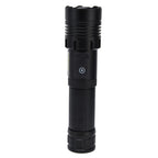 Glare Flashlight Super Bright Waterproof Zoomable with Power Display for Outdoor