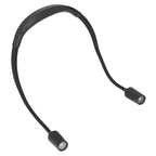 Neck Book Light Type C Charging LED Neck Reading Light with 4 LED Beads and 3 Light Sources for Night Running Camping