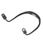 Neck Book Light Type C Charging LED Neck Reading Light with 4 LED Beads and 3 Light Sources for Night Running Camping