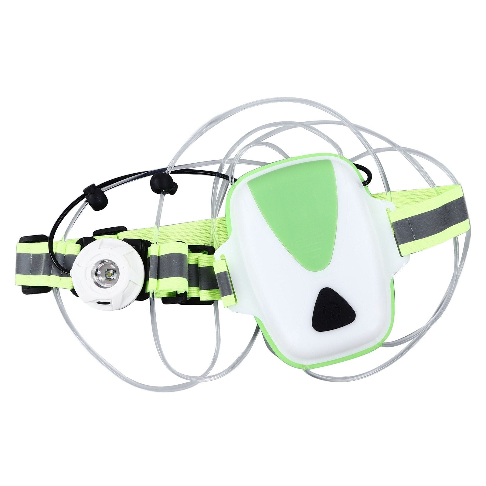 Reflective Running Vest LED USB Charging RGB 6 Colors Adjustable Lightweight Strong Light Waterproof Running Light Vest