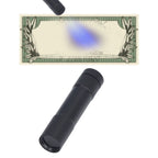 UV Flashlights 365nm Battery Powered Energy Saving Mini Portable UV Light with Black Mirror for Cat Moss Identification