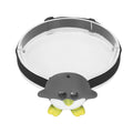 LED Animal Head Lamp 2 Modes Cute Lightweight Child Head Light for Reading Camping