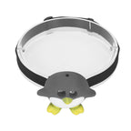 LED Animal Head Lamp 2 Modes Cute Lightweight Child Head Light for Reading Camping