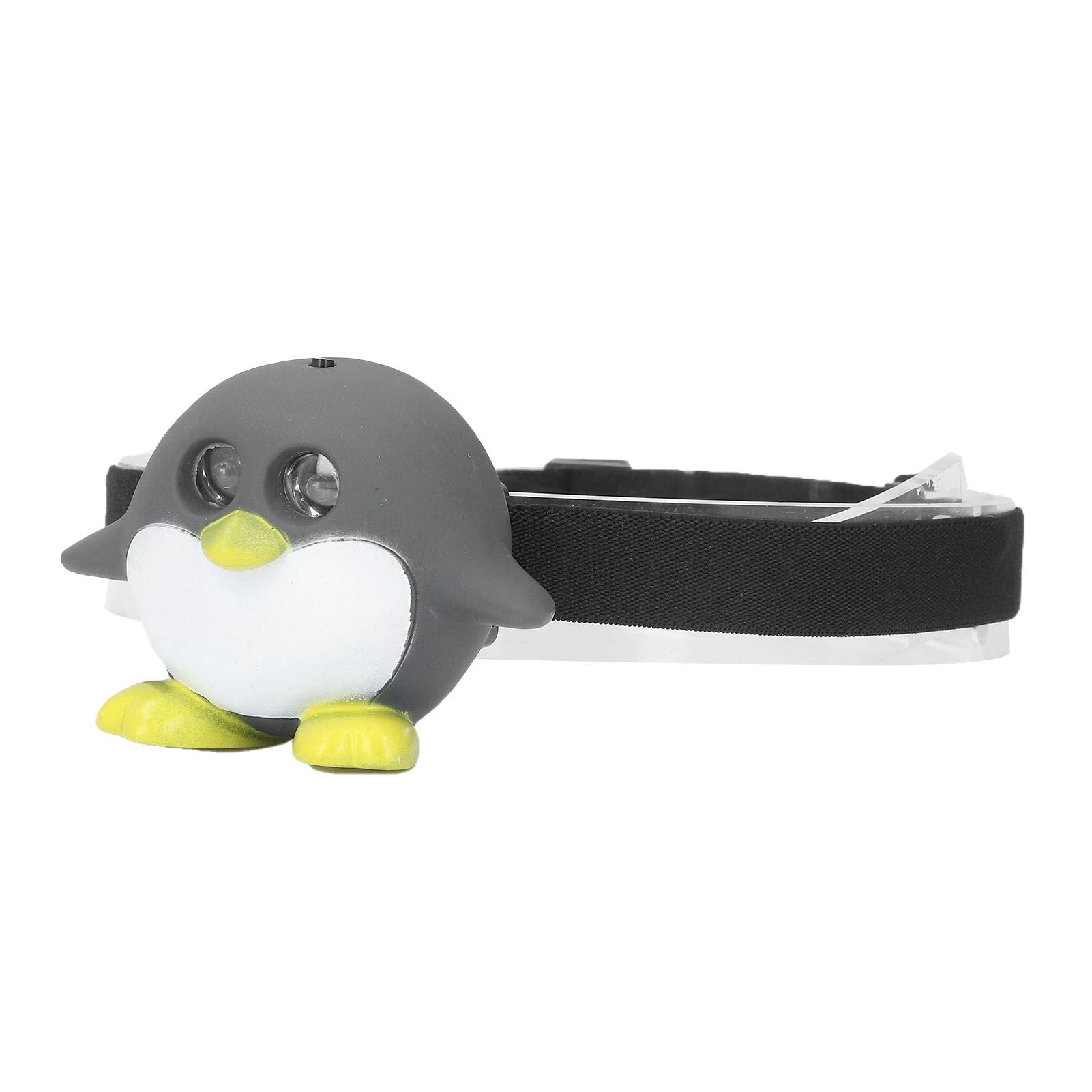LED Animal Head Lamp 2 Modes Cute Lightweight Child Head Light for Reading Camping