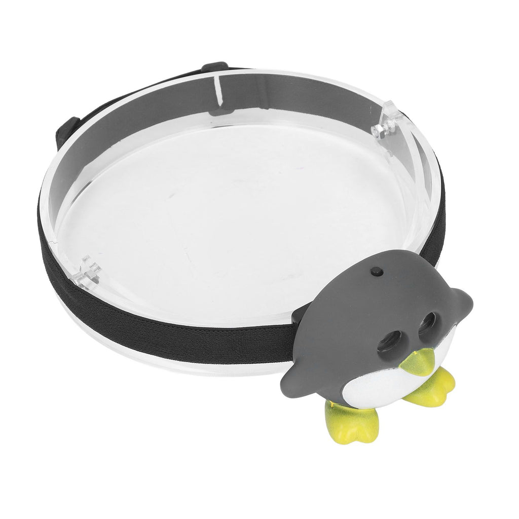 LED Animal Head Lamp 2 Modes Cute Lightweight Child Head Light for Reading Camping