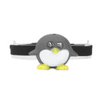 LED Animal Head Lamp 2 Modes Cute Lightweight Child Head Light for Reading Camping