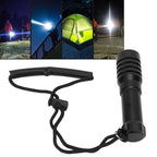 5000LM Diving Flashlight Underwater Diving Light 100m Depth Waterproof Torch for Night Fishing Canping