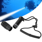 5000LM Diving Flashlight Underwater Diving Light 100m Depth Waterproof Torch for Night Fishing Canping