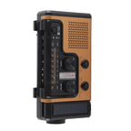 Portable LED Solar Hand Crank Radio 2000mAh AM FM SW Emergency Weather Radio with Flashlight