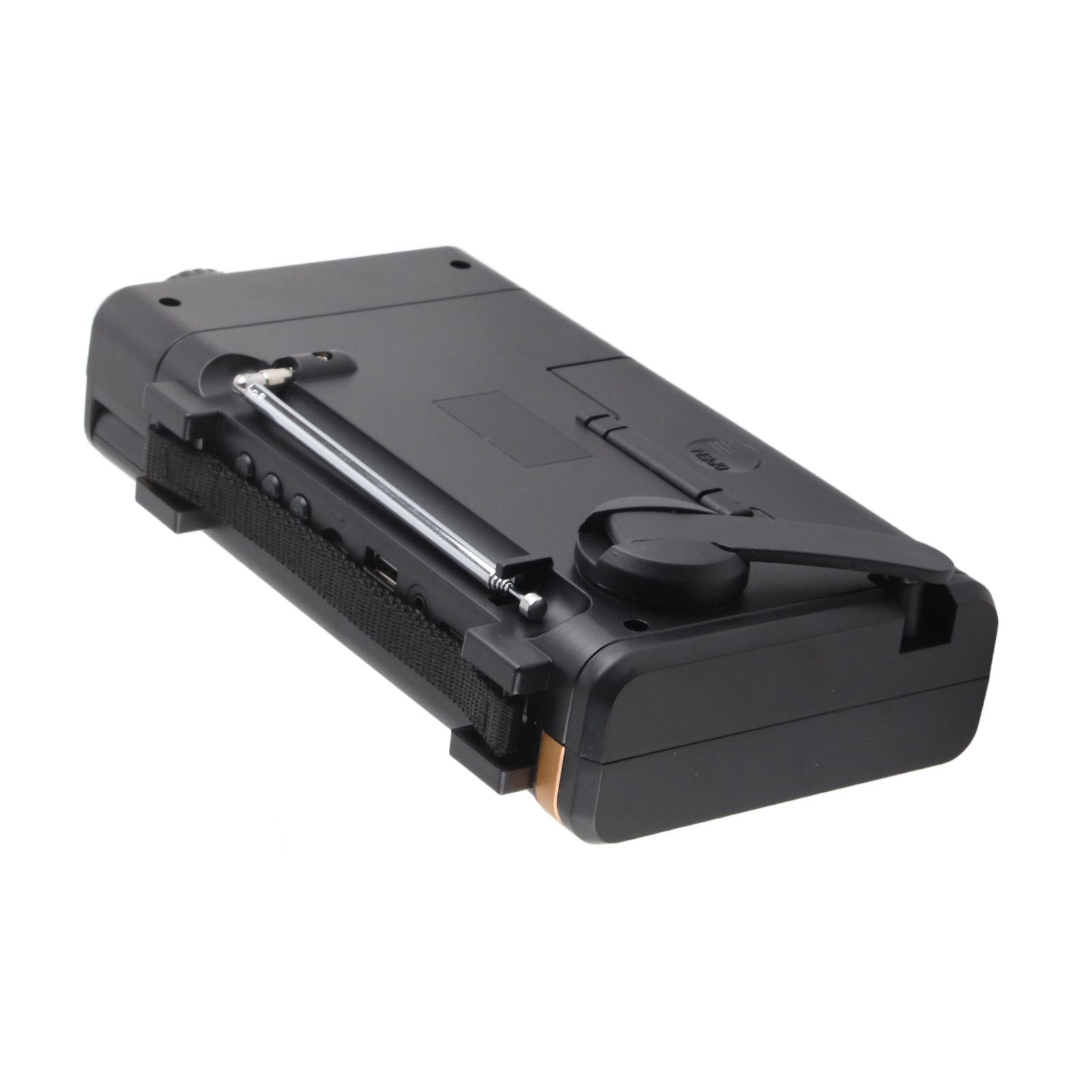 Portable LED Solar Hand Crank Radio 2000mAh AM FM SW Emergency Weather Radio with Flashlight