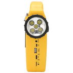 Hand Crank Solar Radio AM FM SW Emergency Radio with LED Flashlight Reading Light MP3 Player for Outdoor CampingYellow
