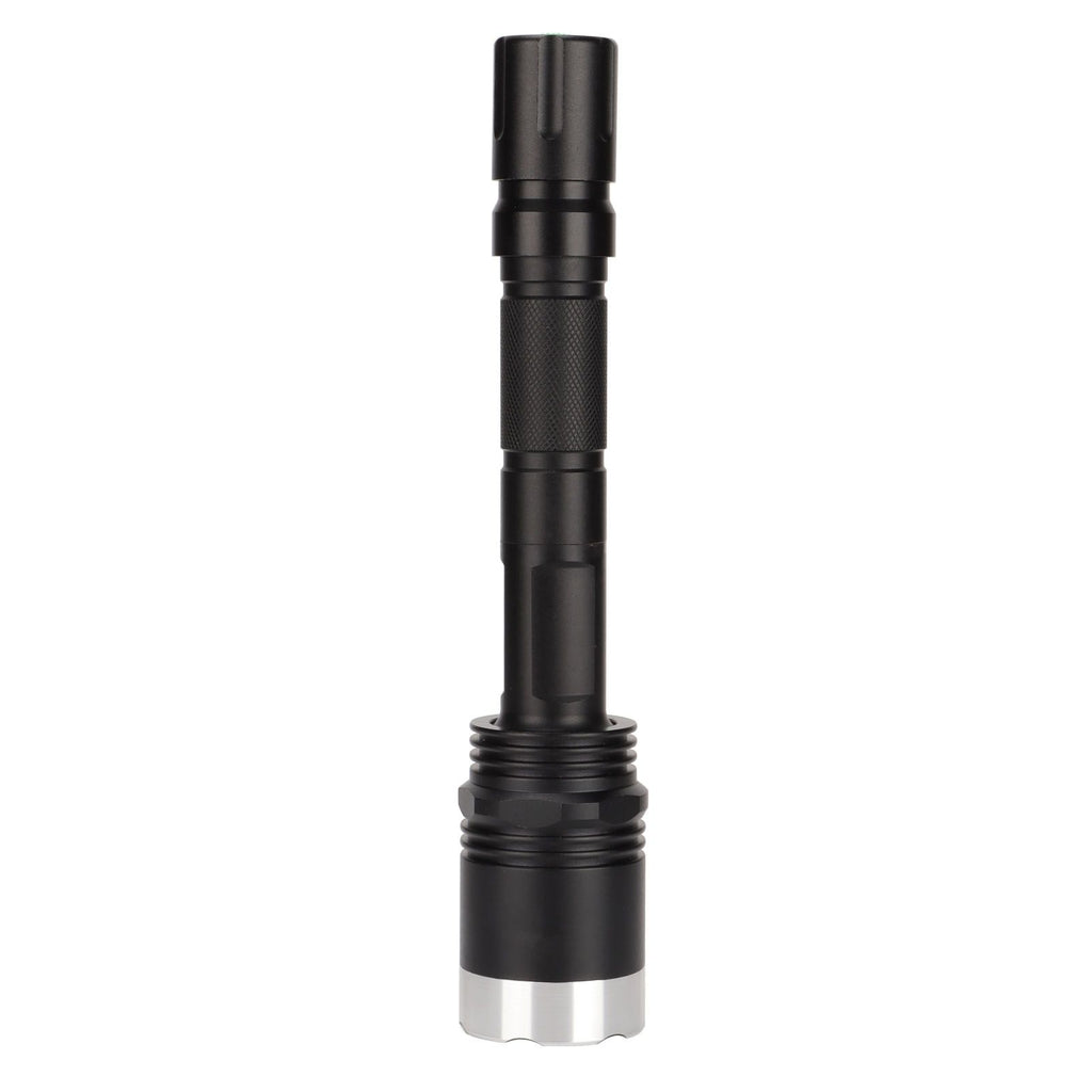 Camping Flashlight 5000LM Lengthened IPX5 Waterproof Anodized Black T6 Lamp Beads White Light Outdoor Flashlight