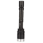 Camping Flashlight 5000LM Lengthened IPX5 Waterproof Anodized Black T6 Lamp Beads White Light Outdoor Flashlight