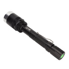 Camping Flashlight 5000LM Lengthened IPX5 Waterproof Anodized Black T6 Lamp Beads White Light Outdoor Flashlight