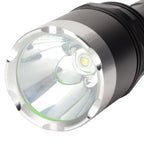 Camping Flashlight 5000LM Lengthened IPX5 Waterproof Anodized Black T6 Lamp Beads White Light Outdoor Flashlight