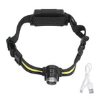 COB Multifunctional Headlight LED Mini Induction Headlamp Waterproof Camping Torch Head Lamp for Outdoors