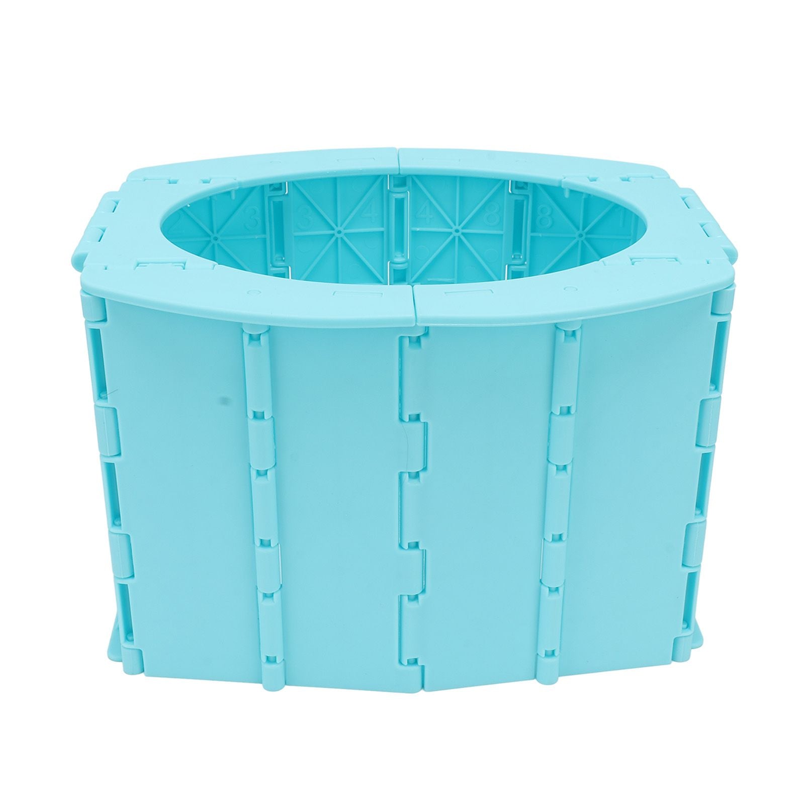 Kids Portable Toilet Portable Foldable Easy Cleaning ABS Potty Training Toilet for Outdoor Emergency Camping