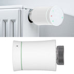 Smart Radiator Thermostat Valve APP Remote Timing Energy Saving Temperature Control Valve Home Heating Valve for Zigbee for Tuya White