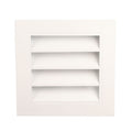 9.8x9.8in Shed Vent Aluminum Alloy Gable Vent Waterproof Rainproof Air Vents Cover for Ceiling Wall