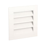 9.8x9.8in Shed Vent Aluminum Alloy Gable Vent Waterproof Rainproof Air Vents Cover for Ceiling Wall