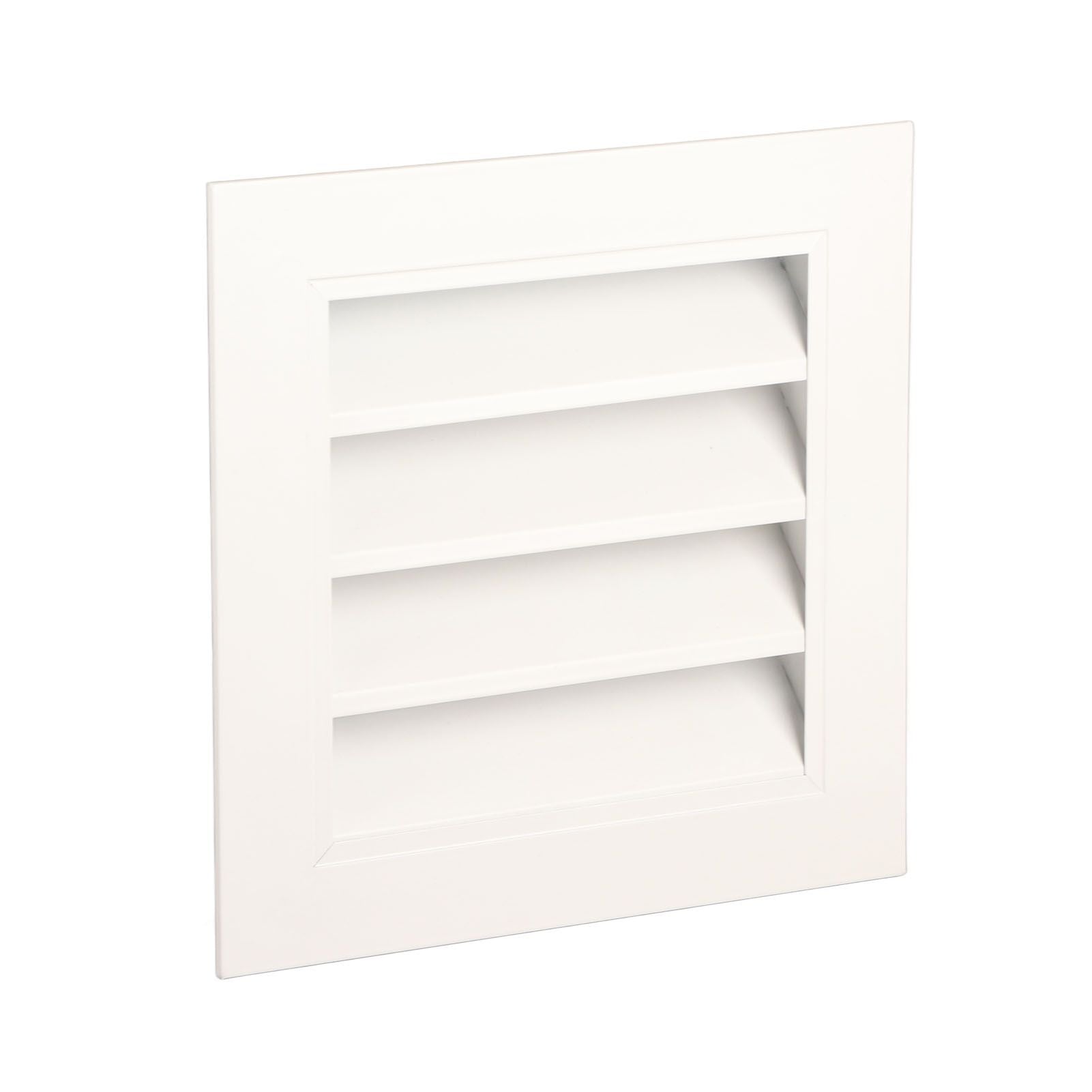 9.8x9.8in Shed Vent Aluminum Alloy Gable Vent Waterproof Rainproof Air Vents Cover for Ceiling Wall