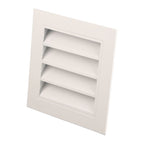 9.8x9.8in Shed Vent Aluminum Alloy Gable Vent Waterproof Rainproof Air Vents Cover for Ceiling Wall