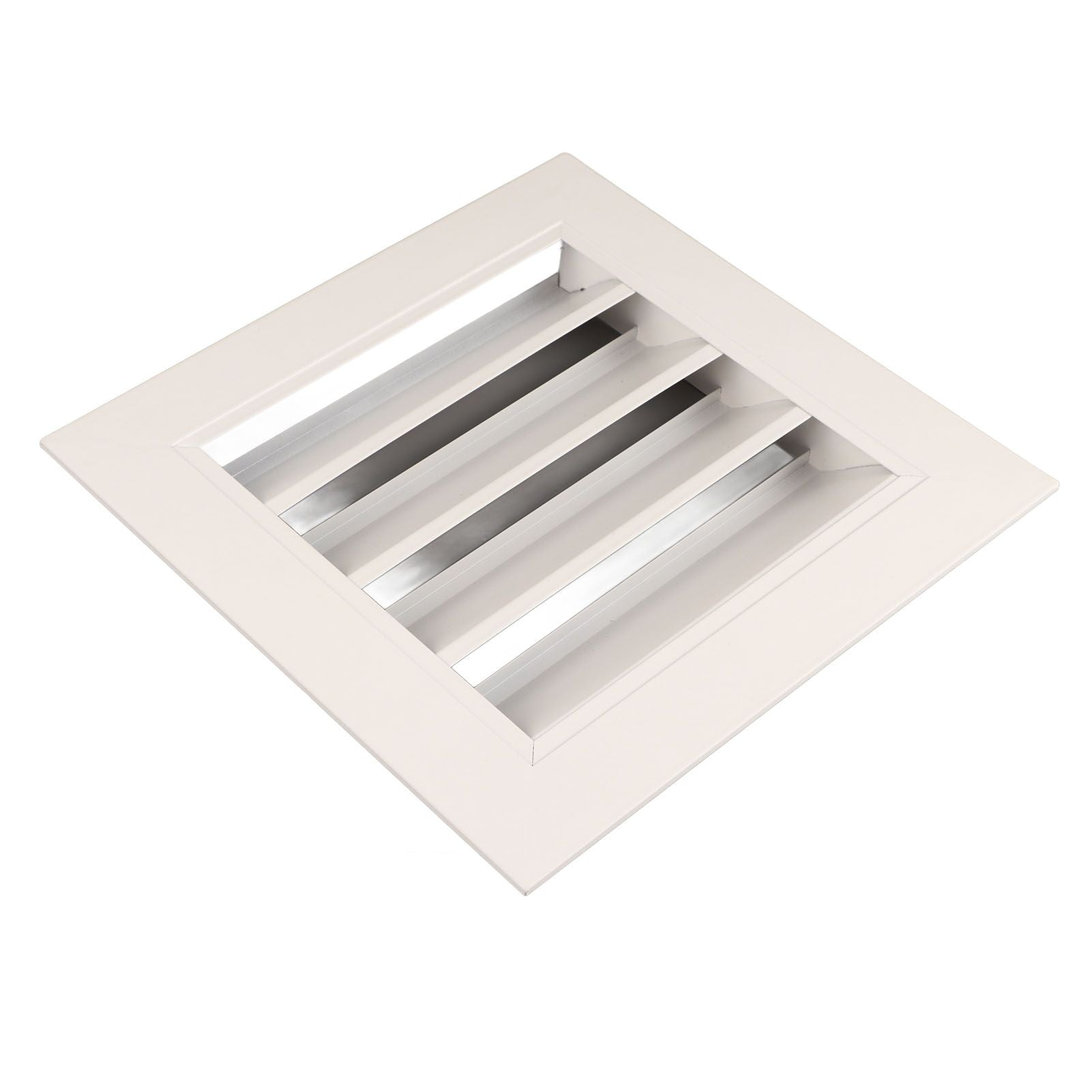 9.8x9.8in Shed Vent Aluminum Alloy Gable Vent Waterproof Rainproof Air Vents Cover for Ceiling Wall