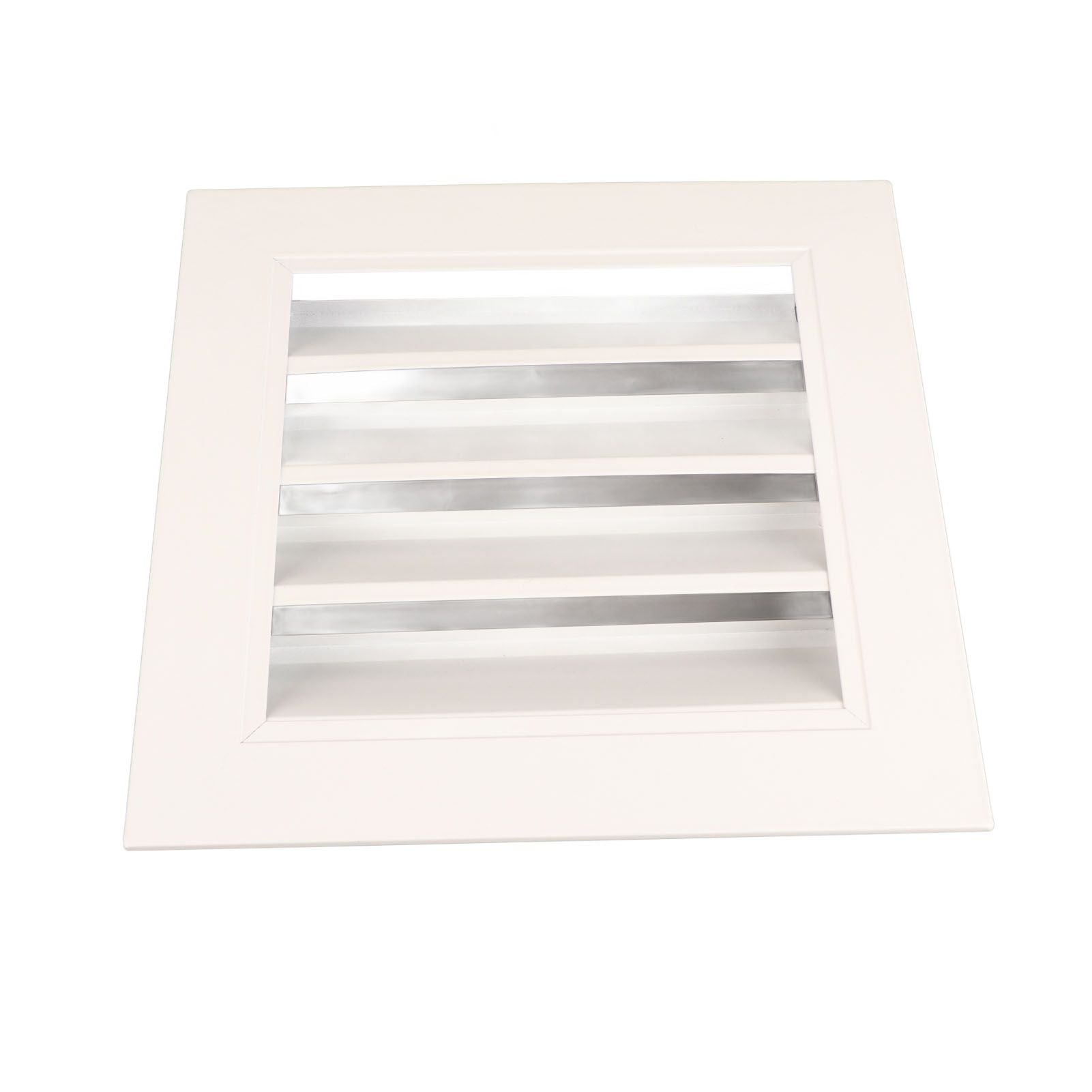 9.8x9.8in Shed Vent Aluminum Alloy Gable Vent Waterproof Rainproof Air Vents Cover for Ceiling Wall