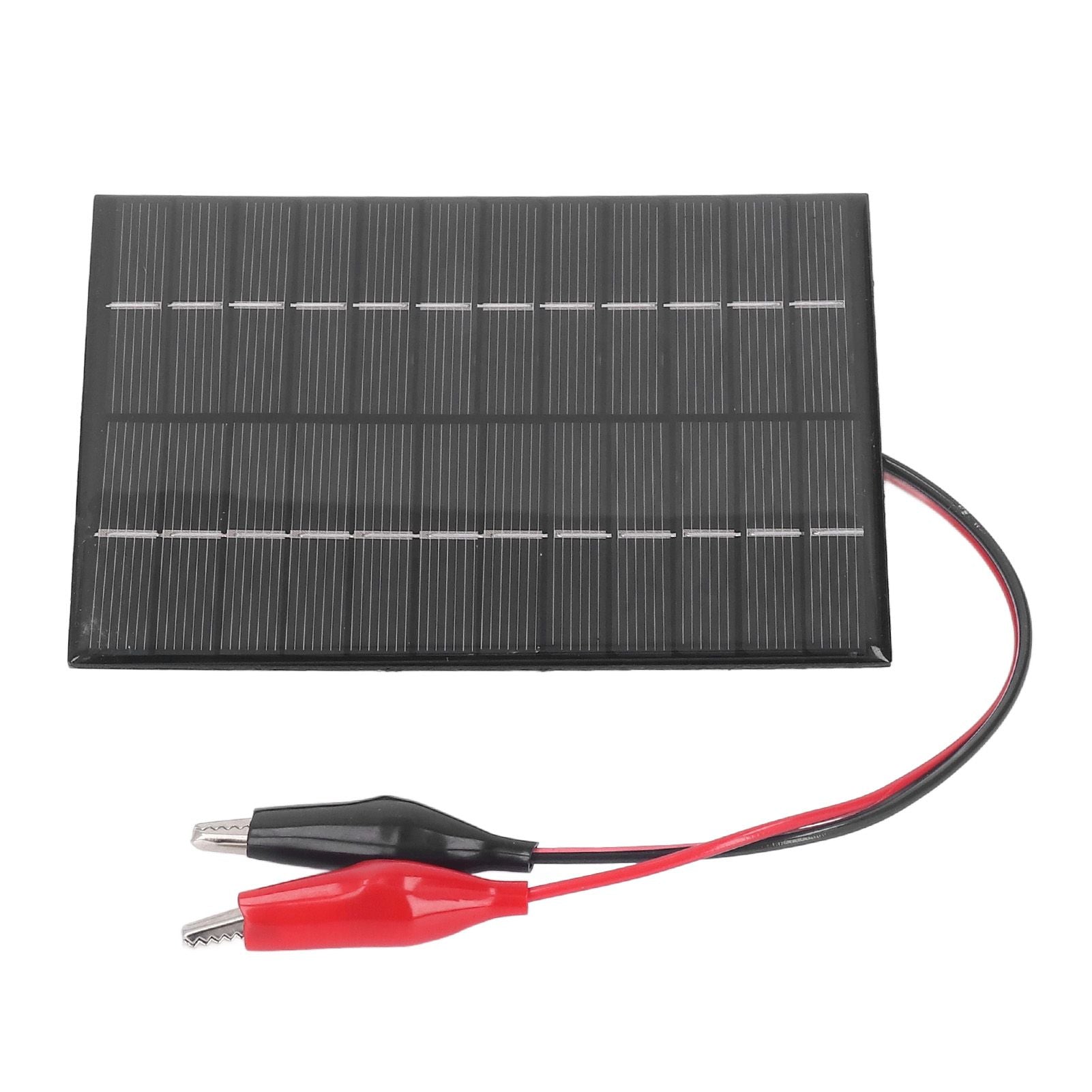 2W 12V Solar Panel High Conversion Efficiency Windproof Polysilicon Solar Panel Charger for Lights Radio