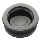 Inflatable Couch Flocking Air Sofa Simple Inflatable Chair for Living Room Bedroom Reading Room Office Balcony Travel Grey