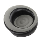 Inflatable Couch Flocking Air Sofa Simple Inflatable Chair for Living Room Bedroom Reading Room Office Balcony Travel Grey