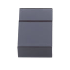 Magnetic Cigarette Case 20 Capacity Universal Flip Cover Aluminum Alloy Cigarette Box for Women Men Grey
