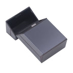 Magnetic Cigarette Case 20 Capacity Universal Flip Cover Aluminum Alloy Cigarette Box for Women Men Grey