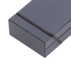Magnetic Cigarette Case 20 Capacity Universal Flip Cover Aluminum Alloy Cigarette Box for Women Men Grey