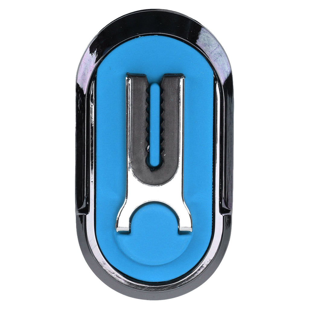 Mobile Phone Holder Stand Cigarette Lighter Rechargeable with Charging Cable Phone Ring Holder Blue