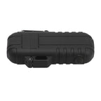 Outdoor Double Arc Electric Lighter Portable Waterproof Flashlight Lighter Charging Pulse Windproof Lighter Black