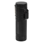 Electric Lighter Waterproof Double Arc Windproof Rechargeable 220mAh Cigarette Lighter for Camping Black