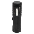 Electric Lighter Waterproof Double Arc Windproof Rechargeable 220mAh Cigarette Lighter for Camping Black