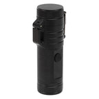 Electric Lighter Waterproof Double Arc Windproof Rechargeable 220mAh Cigarette Lighter for Camping Black
