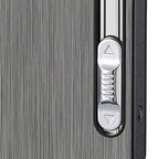 Cigarette Case 3 in 1 Multi Function Rechargeable Cigarette Holder with Windproof Lighter LED Light for 10pcs Cigarettes