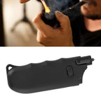 Electric Lighter Black Telescopic ABS Pulse Arc Rechargeable Candle Igniter for Daily Home