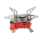 Outdoor Gas Stove Folding Mini Quadrate Stove Cooker Camping Picnic Portable Gas Stove