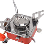 Outdoor Gas Stove Folding Mini Quadrate Stove Cooker Camping Picnic Portable Gas Stove