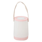 Lantern Bluetooth Speaker HiFi Rechargeable Radio Function Outdoor Wireless Speaker with LED Ambient Light Handle Pink